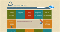 Desktop Screenshot of bildungswerk-blitz.de